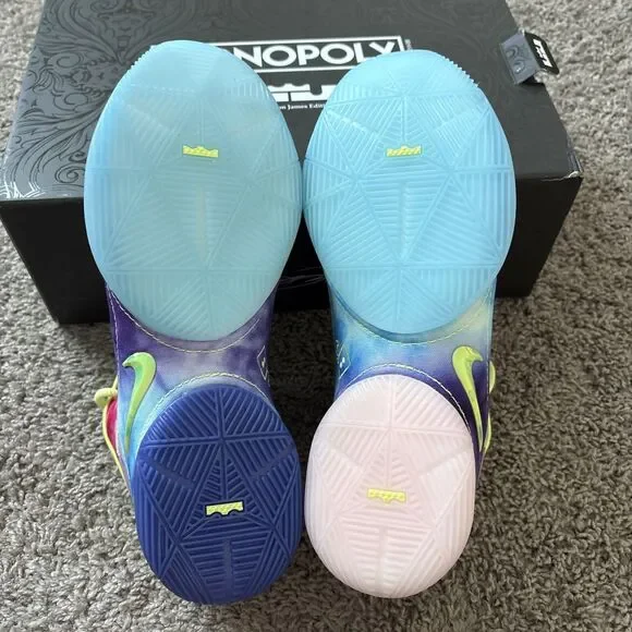 Nike LeBron XXII 22 WTM What The Monopoly Tie Dye Currency HV8080-300 Size 11.5 - Picture 6 of 7